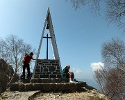 Cima e Passo del Fò dalla Cresta di Giumenta EEA il 6 aprile 2014 - FOTOGALLERY